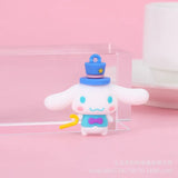 Circus Drip Rubber Big Ears Dog DIY Doll Ornaments