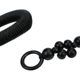 4 Pack Wooden Handles with Wood Bead for Bag Making