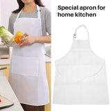 4 Pack Bib Apron with 2 Pockets for Men & Women