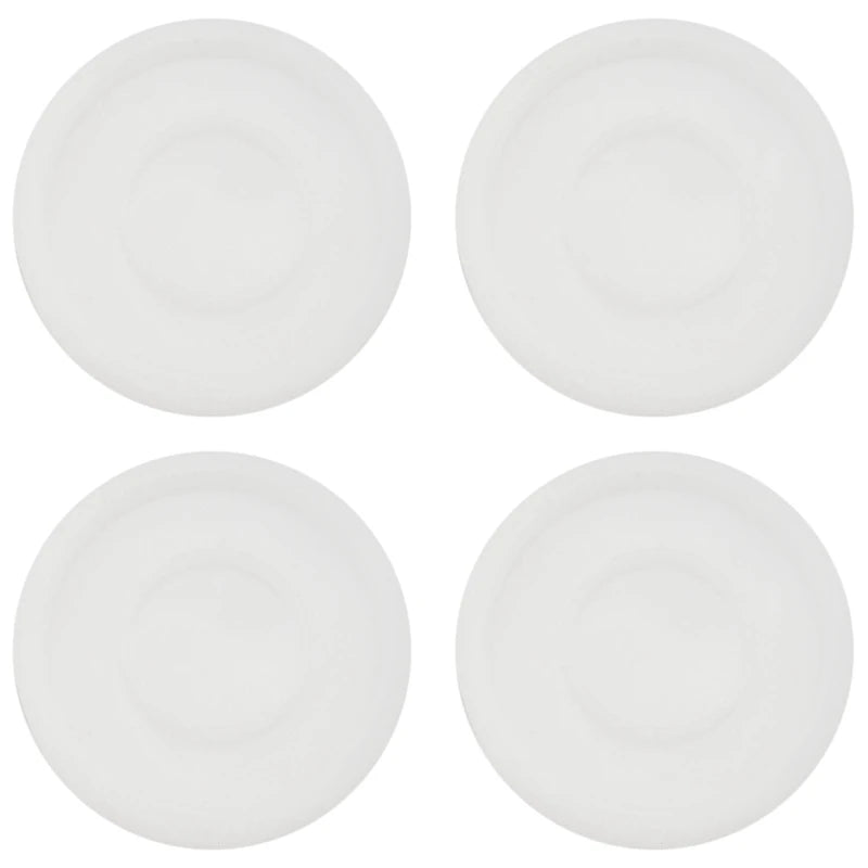 4 Pack Big Round Coaster Silicone Mold, 3.94 Inch Diameter, Resin Cement Casting