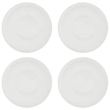 4 Pack Big Round Coaster Silicone Mold, 3.94 Inch Diameter, Resin Cement Casting