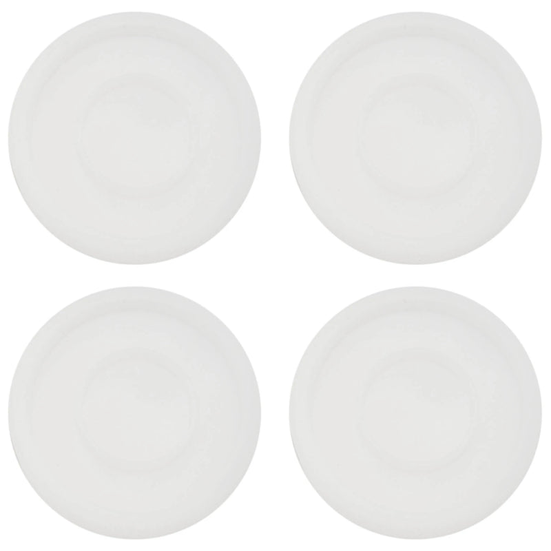 4 Pack Round Coaster Silicone Mold, 3.94Inch Diameter, Resin/Cement Casting