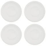 4 Pack Round Coaster Silicone Mold, 3.94Inch Diameter, Resin/Cement Casting