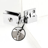 Glass Door Hinges 4 Pack Cabinet Wine Display Hinge