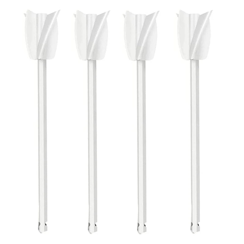 4 Pack Reusable Paint Resin Mixer Paddles Epoxy Mixer Attachment Drill