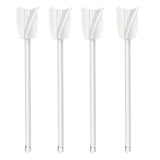 4 Pack Reusable Paint Resin Mixer Paddles Epoxy Mixer Attachment Drill