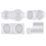 4 Pack Silicone Resin Moulds For Pendant Jewelry Epoxy Resin Mold