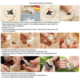 4 Packs Embroidery Starter Kit with Patterns and Instructions - DIY Art Craft
