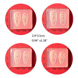 4 Pcs 3D Angel Nail Art Epoxy Resin Mold DIY Craft Silicone Mould Tool