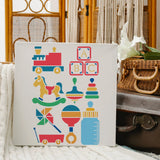 4 Pcs Baby Theme Stencils Template for DIY Drawing Painting