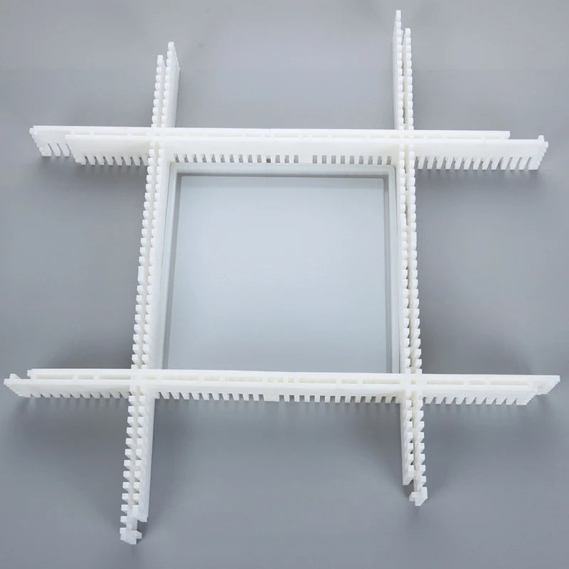 4 Pcs Silicone Mold Fixed Frame Incense Box Resin Mould Holder