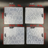 4 Pcs Christmas Earrings Resin Mold DIY