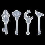 Crystal Epoxy Resin Mold Magic Wand Silicone Mould DIY Handcrafts Decorations