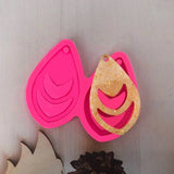 4 Pcs Earrings Resin Mold Ear Pendant Silicone Mould DIY Crafts