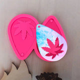 4 Pcs Earrings Resin Molds DIY Jewelry Making Tools