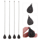 Ceiling Fan Zipper Lamp Pull Chains, Set of 4