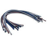 4 Pcs DIY Silicone Rubber Cord Stretch Stud Pin Necklace 16inch