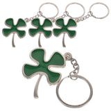 4 Pcs Four Leaf Man Birthday Decoration for Girl Keychain