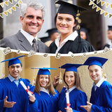 4 Pcs Graduation Cap Memorial Photo Chain Charms DIY Graduate Memorial Pendant
