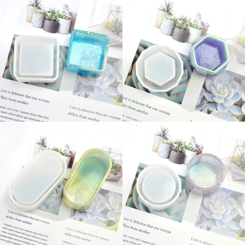 Jewelry Organizer Silicone Mould DIY Crafts Jewelry Holder Mold