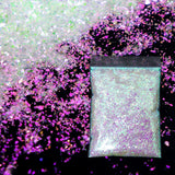 4 Pcs Iridescent Glitter Resin Flakes Epoxy Resin Shaker Filler DIY Sequins