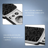4 Pcs Jewelry Loupe 30X 60X 90X Illuminated Eye Magnifier Foldable