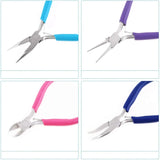 4 Pcs Jewelry Making Tools Kit with Needle Nose Pliers for Wire Wrapping