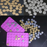 4 Pcs Round Disc Epoxy Resin Mold Necklace Bracelet Silicone Mould