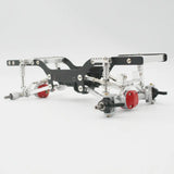 4 Pcs Metal Damper Upgrade Parts for RC Car, Silver