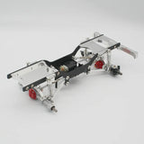 4 Pcs Metal Damper Upgrade Parts for RC Car, Silver