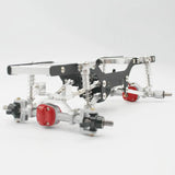 4 Pcs Metal Damper Upgrade Parts for RC Car, Silver