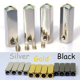 4 Pcs Metal Tips No Tie Shoelaces for Sneakers Square Basketball Shoes