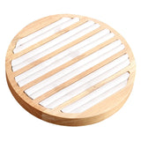 Wooden Rings Display Tray Jewelry Organizer Showcase