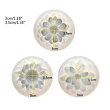 4 Pcs/Set Flower Epoxy Resin Mold Kits Jewelry Making Tools