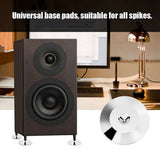 4 Pcs Copper Speaker Spikes Pads HiFi Speaker Isolation Feet Gold