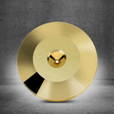 4 Pcs Copper Speaker Spikes Pads HiFi Speaker Isolation Feet Gold