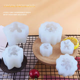 4 Pcs Succulents Cactus Epoxy Resin Mold Silicone Mould DIY Crafts