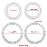4 Pcs Women Bag Handle Resin Mold DIY Crafts Mold
