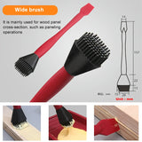 4 Pcs Woodworking Brush Tool Set Soft Silicone Glue Tray Scraper DIY Crafts