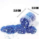 4 Pcs Gradient Glitter UV Resin Craft DIY Jewelry Mak