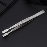 4 Pcs Stainless Steel Tweezers Set Beauty Nail Art Jewelry Crafts Tools