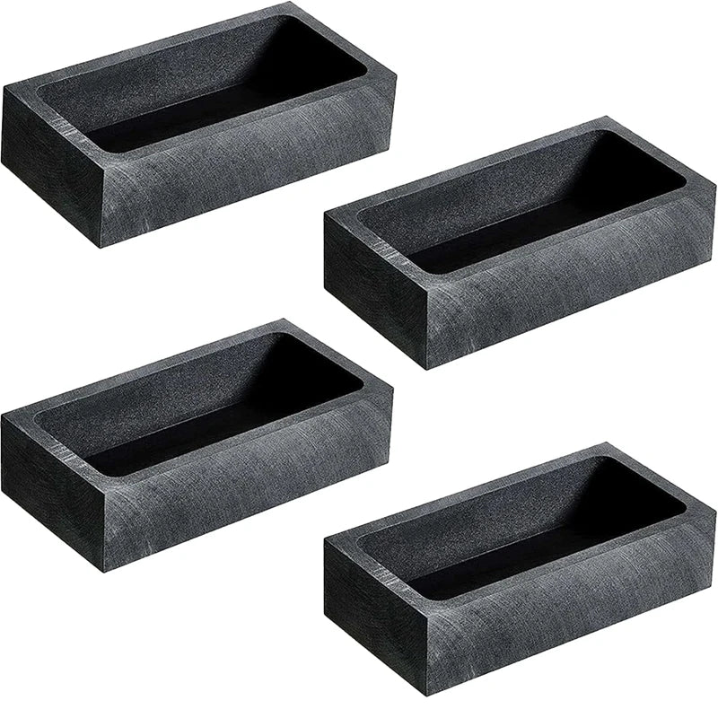 Graphite Ingot Mould Casting Crucible Silver Melting Refining