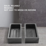 1KG Graphite Ingot Mould Casting Crucible Silver Melting Refining