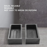 4 Pcs 1 KG Graphite Ingot Mould Casting Crucible