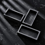 4 Pcs 1 KG Graphite Ingot Mould Crucible Silver Melting Refining