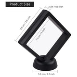 4 Pcs Challenge Coin Holder Floating Frame Jewelry Box