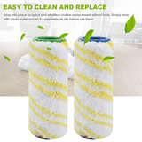 Replacement Rollers for Karcher Electric Floor Cleaners Yellow