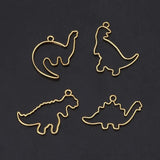 4-Piece Dinosaur Metal Frame with Loop for DIY Arts Crafts