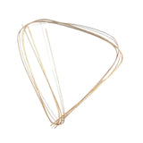 4 Pcs Low Temp Solder Wire 0.5M for Jewelry Making & Repair