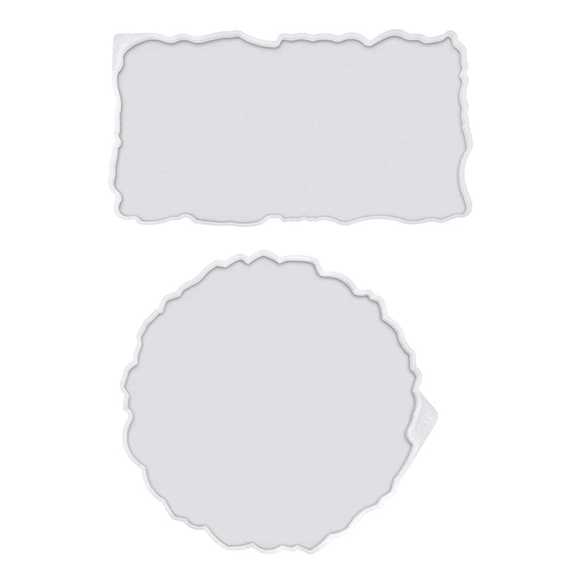 4-Piece Silicone Mold Kit for DIY Crafts
